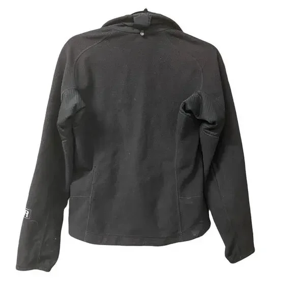 Vintage Y2K Patagonia Women's Size Small Black Full Zip Fleece Jacket Coat - Picture 8 of 8